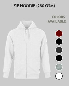 tackle world zip hoodie 280 gsm